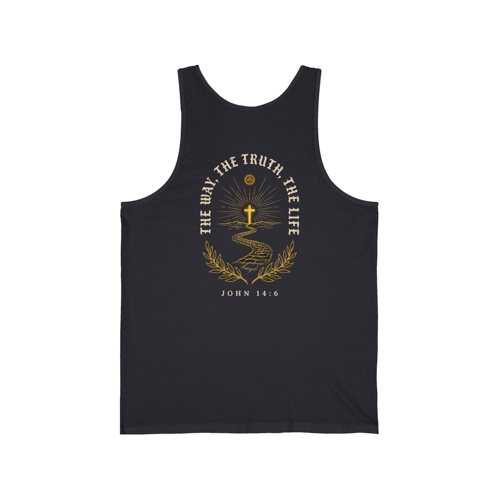 I Am the Way the Truth and the Life Christian Tank Top | Faith Bible Verse