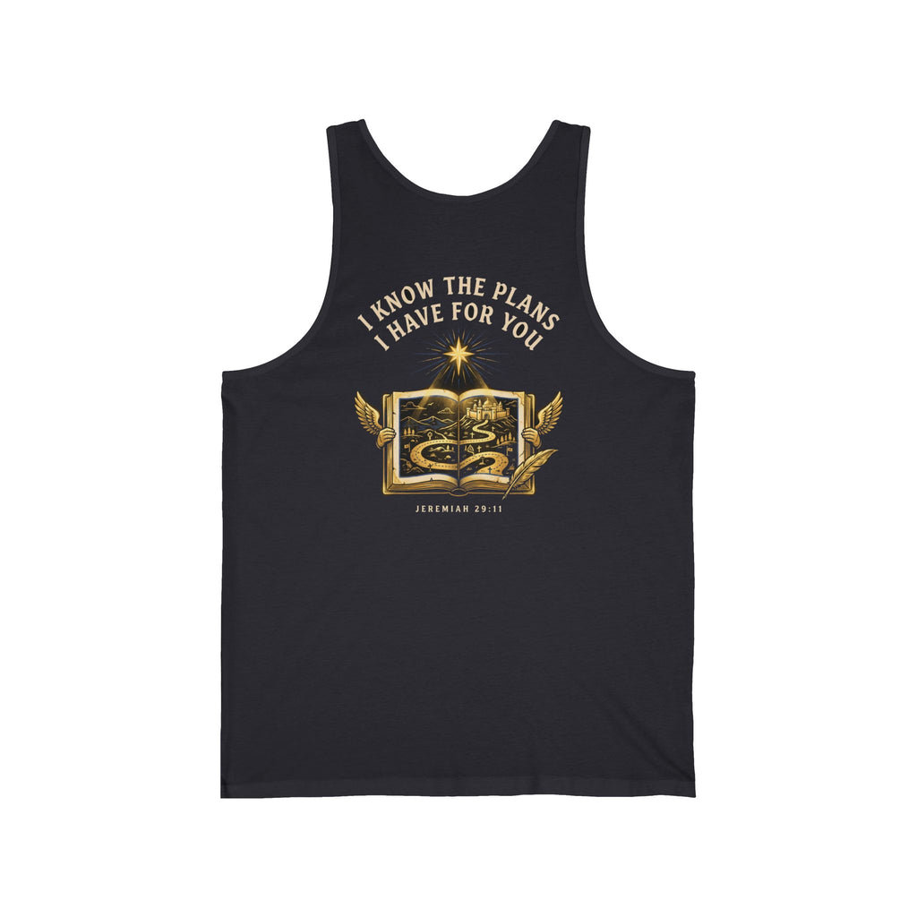 For I Know the Plans I Have For You Christian Tank Top | Faith Bible Verse