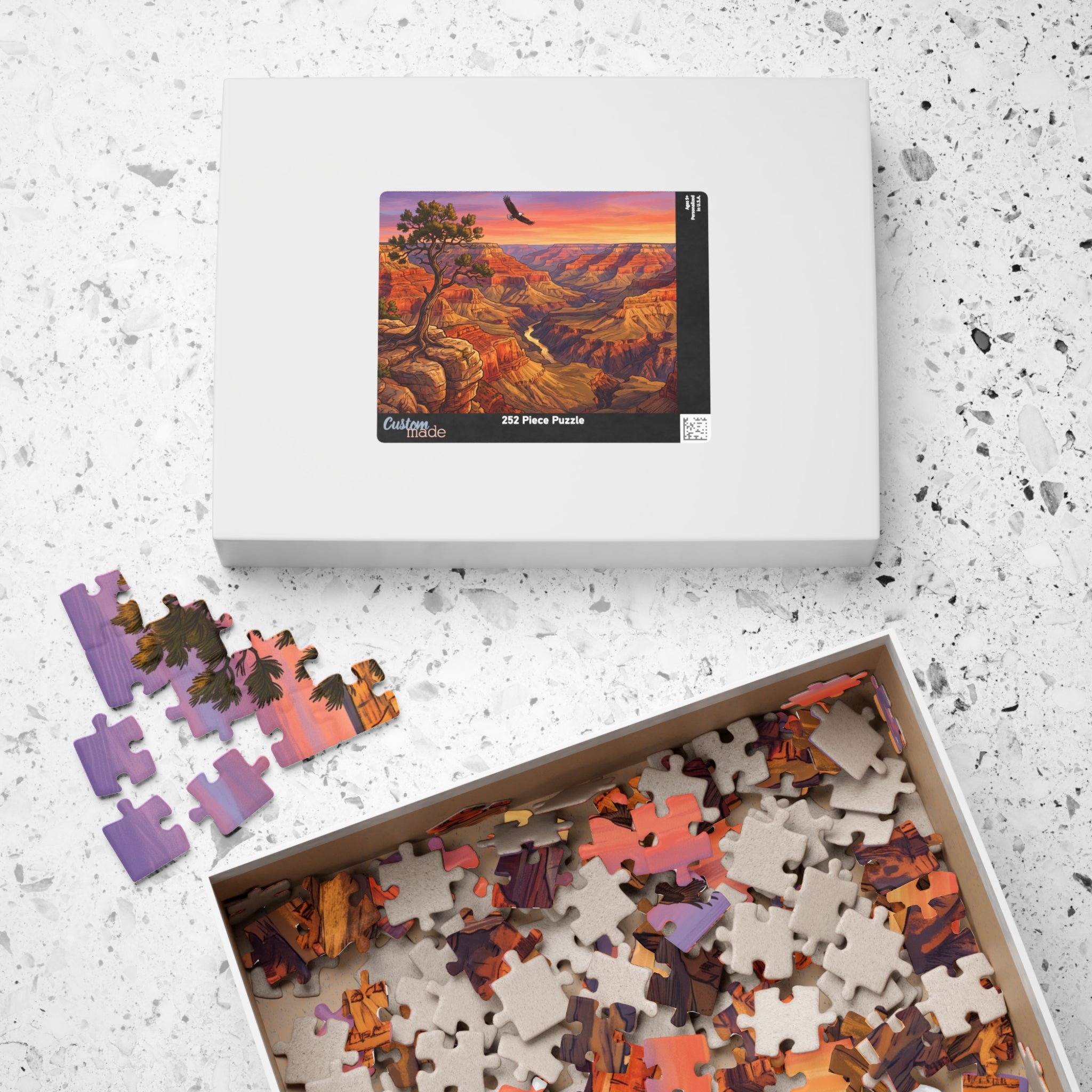 Grand Canyon at Sunset Jigsaw Puzzle | American Southwest Scenic