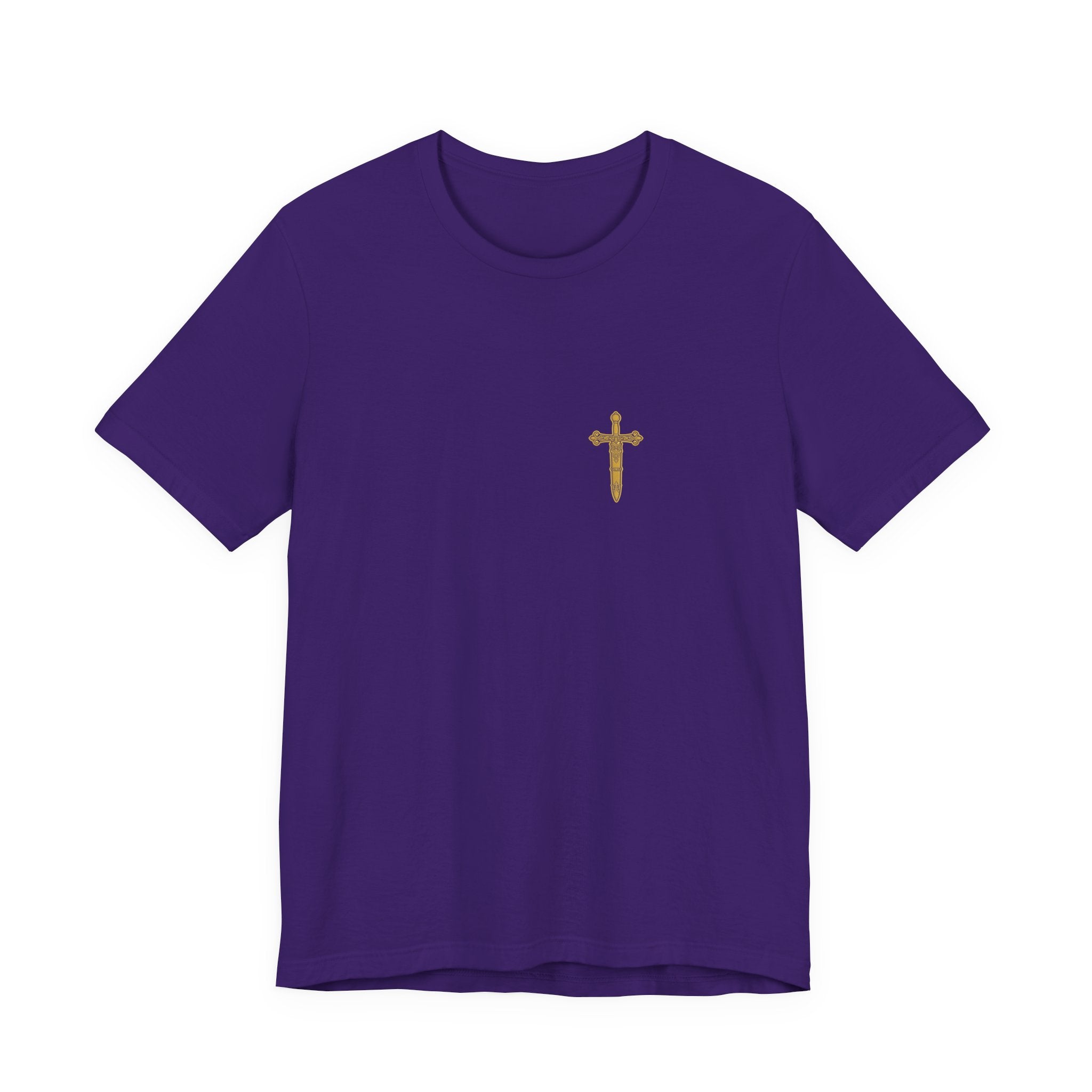 Crucified With Christ Christian Tee | Reformed Warrior Faith Shirt
