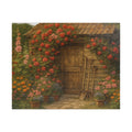 Garden Jigsaw Puzzle - Hand-Drawn Vintage Scene