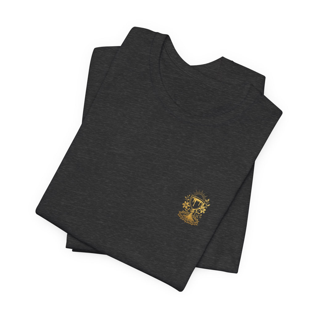 Grace Upon Grace Christian Tee | John 1:16 Floral Faith Bible Verse Shirt