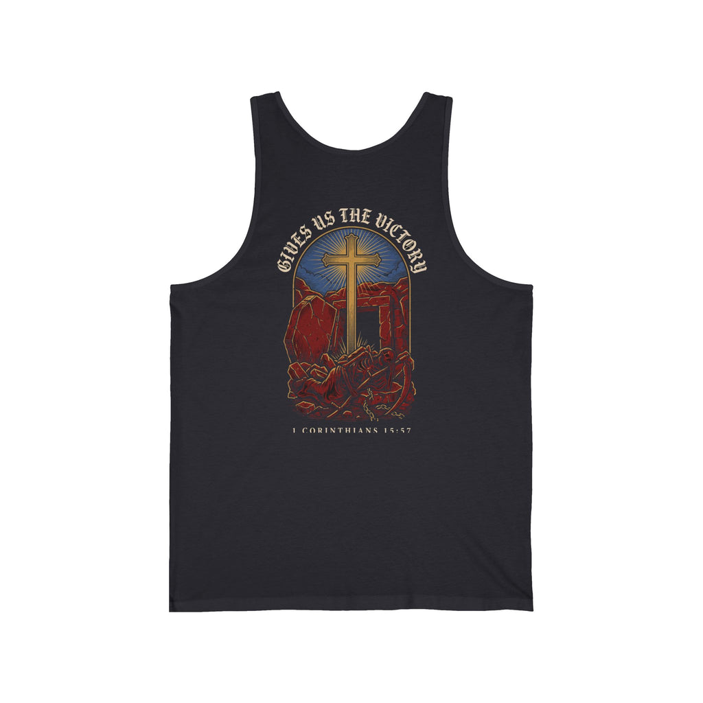 He Gives Us the Victory Christian Tank | Reformed Warrior Faith