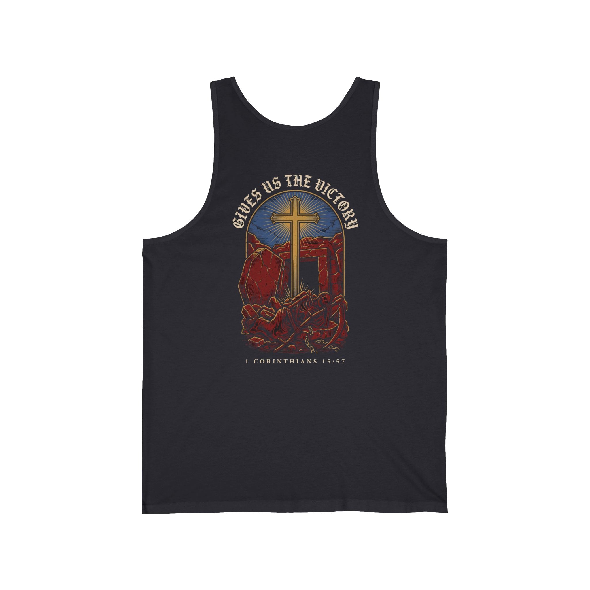 He Gives Us the Victory Christian Tank | Reformed Warrior Faith