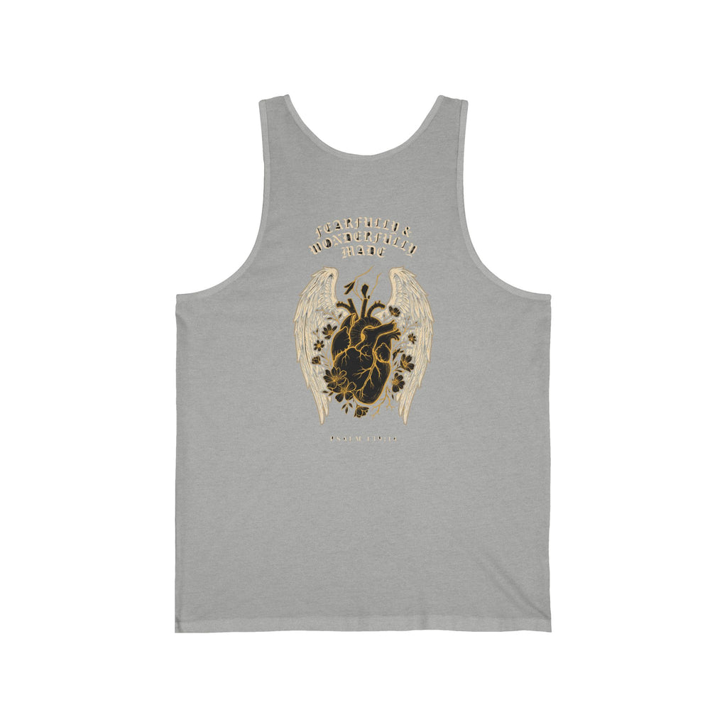 Fearfully and Wonderfully Made Tank Top | Psalm 139:14 Christian Faith