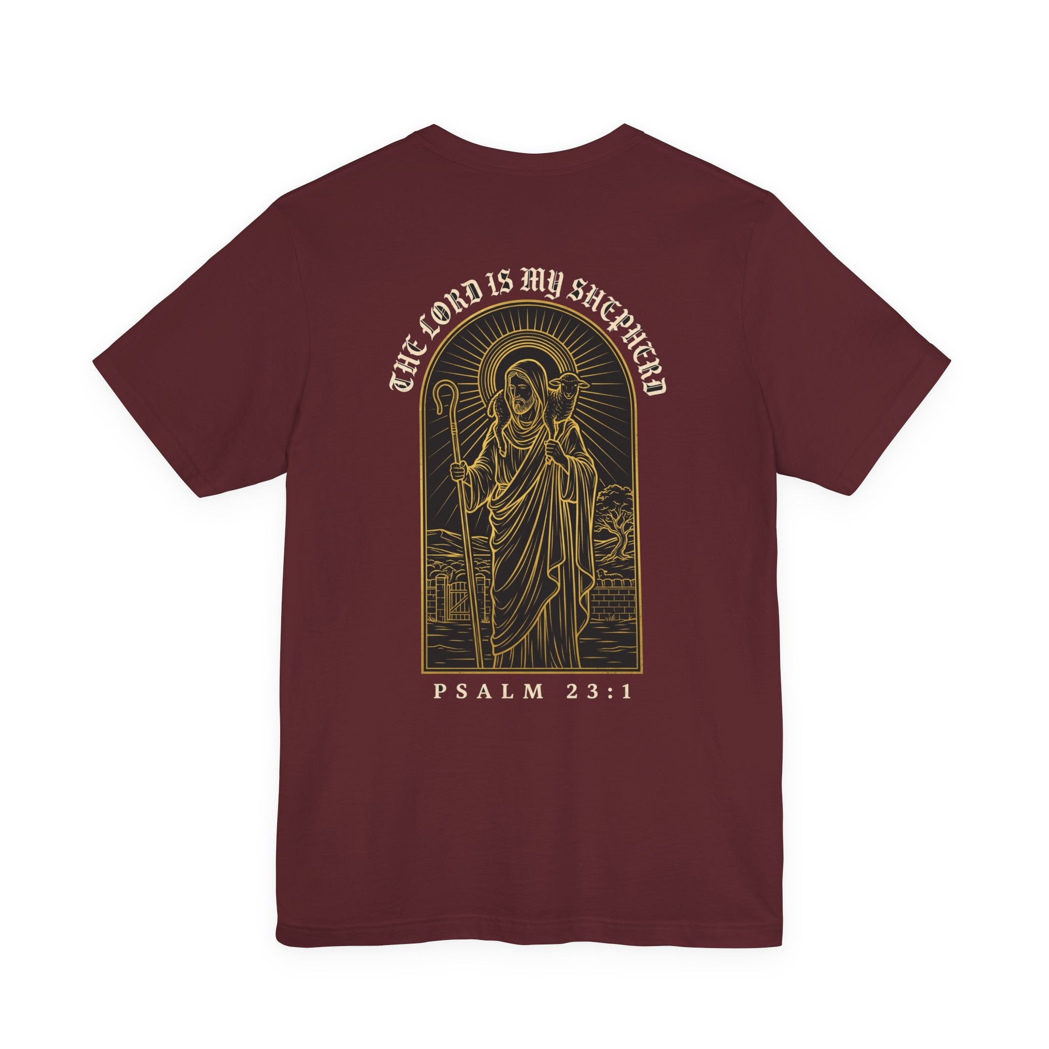 The Lord Is My Shepherd Christian Tee | Faith Bible Verse Shirt