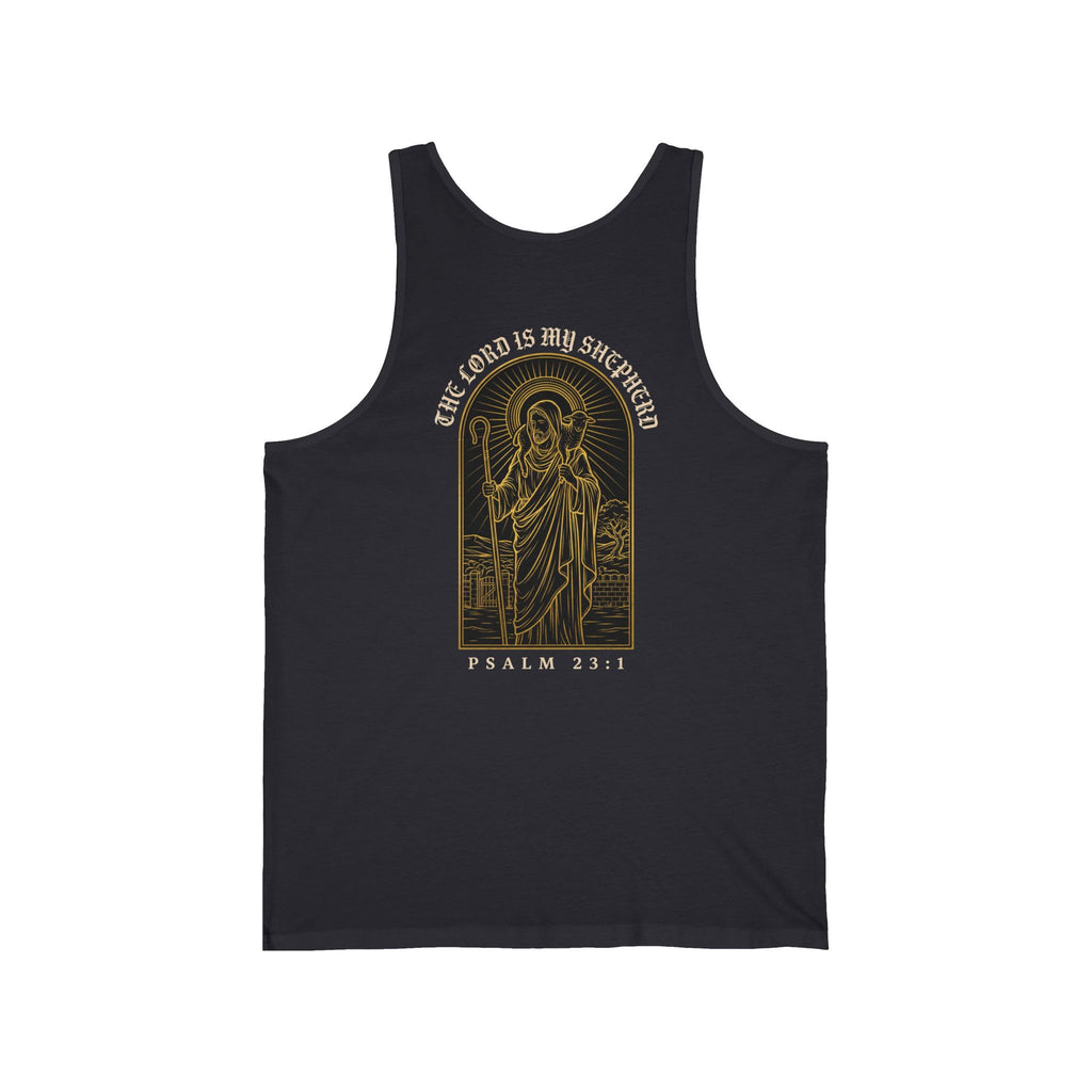 The Lord Is My Shepherd Christian Tank Top | Faith Bible Verse