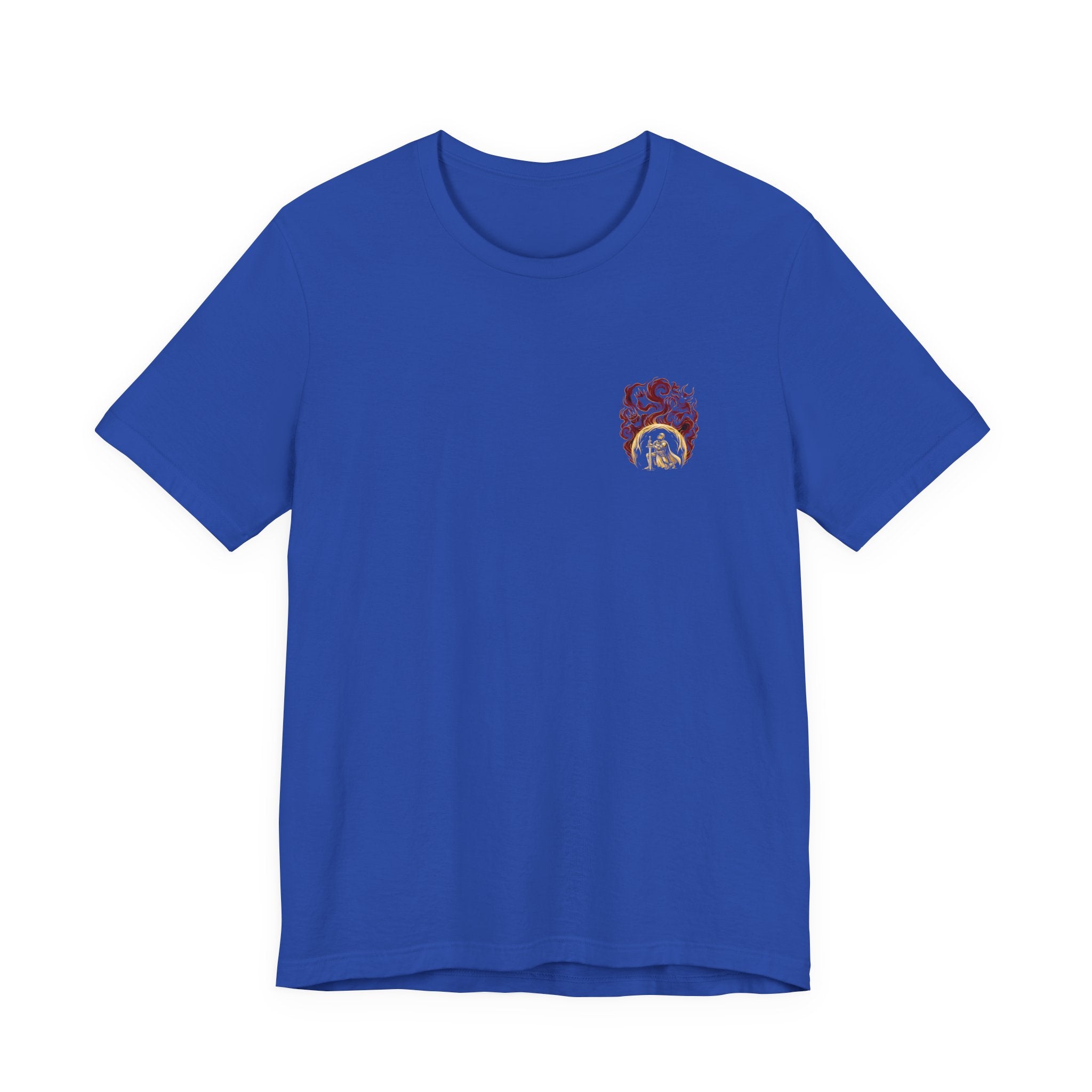 Not Against Flesh Christian Tee | Reformed Warrior Faith Shirt