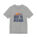 Drive The Open Road Tee - Retro Americana Car and Diner Design