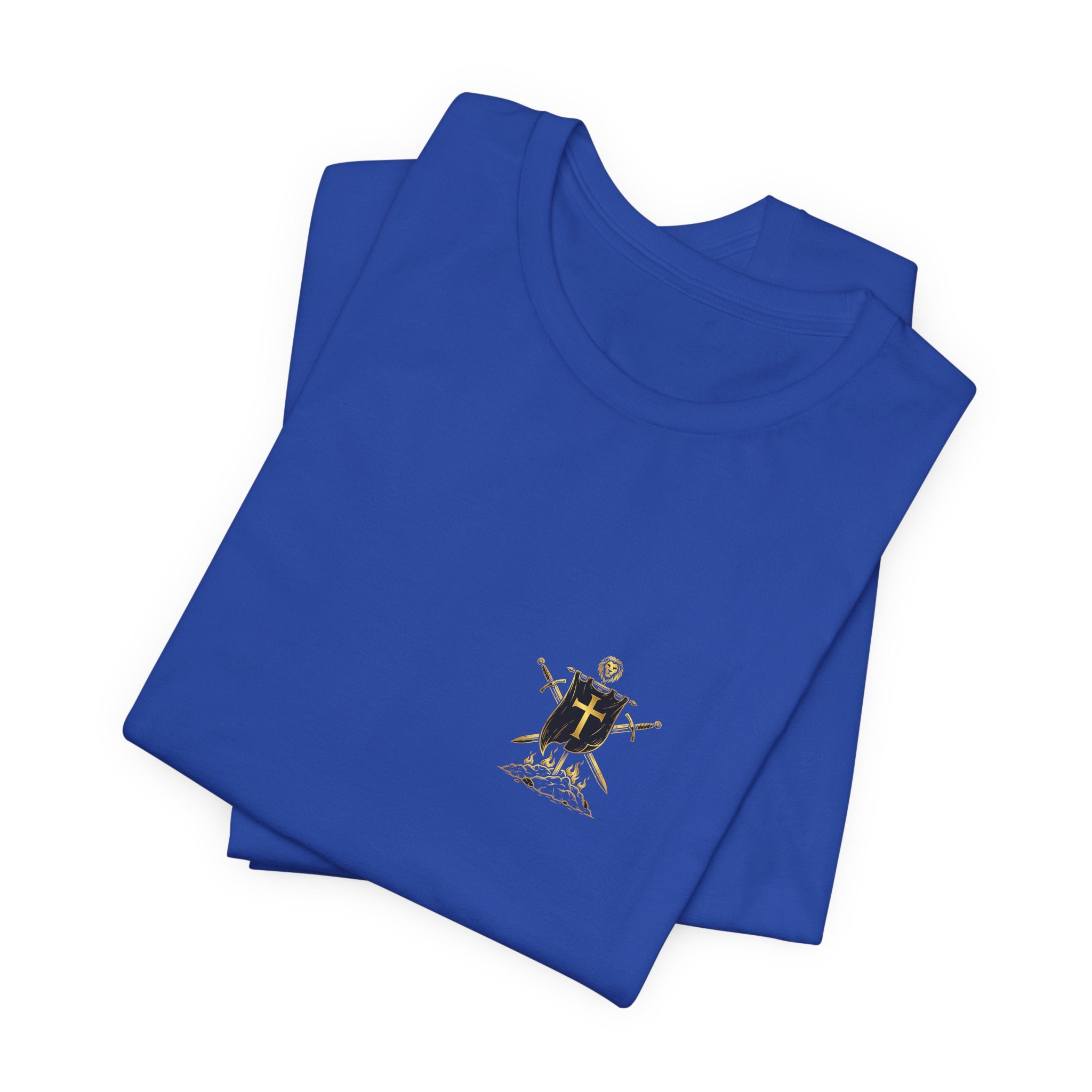 The Battle Belongs to the Lord Christian Tee | Reformed Warrior Faith Shirt
