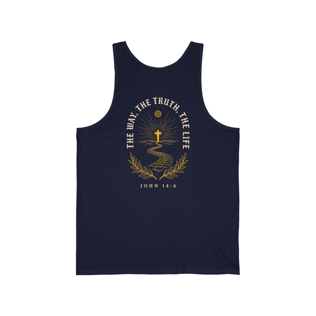 I Am the Way the Truth and the Life Christian Tank Top | Faith Bible Verse