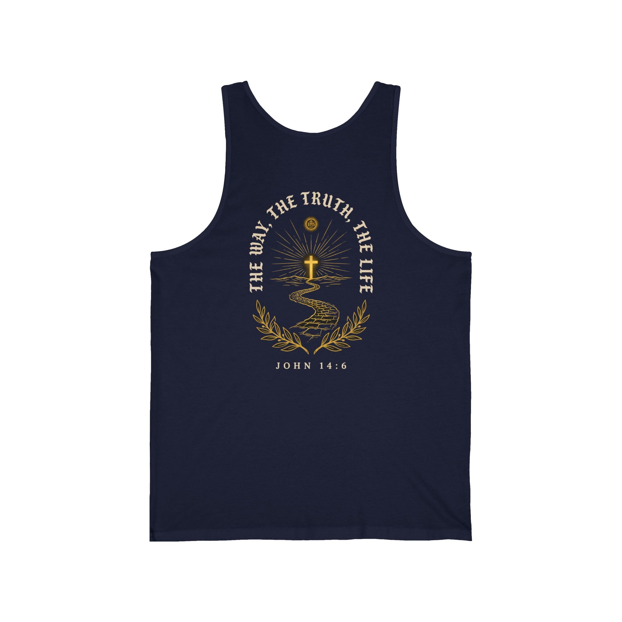 I Am the Way the Truth and the Life Christian Tank Top | Faith Bible Verse