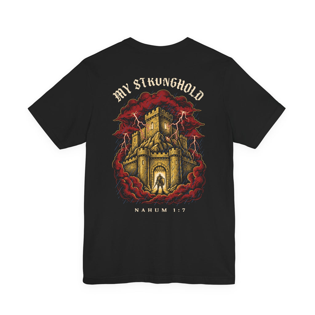 My Stronghold Christian Tee | Reformed Warrior Faith Shirt