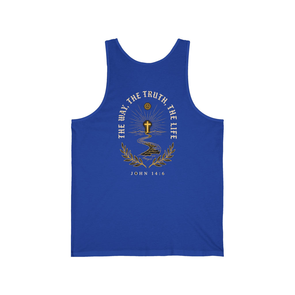 I Am the Way the Truth and the Life Christian Tank Top | Faith Bible Verse