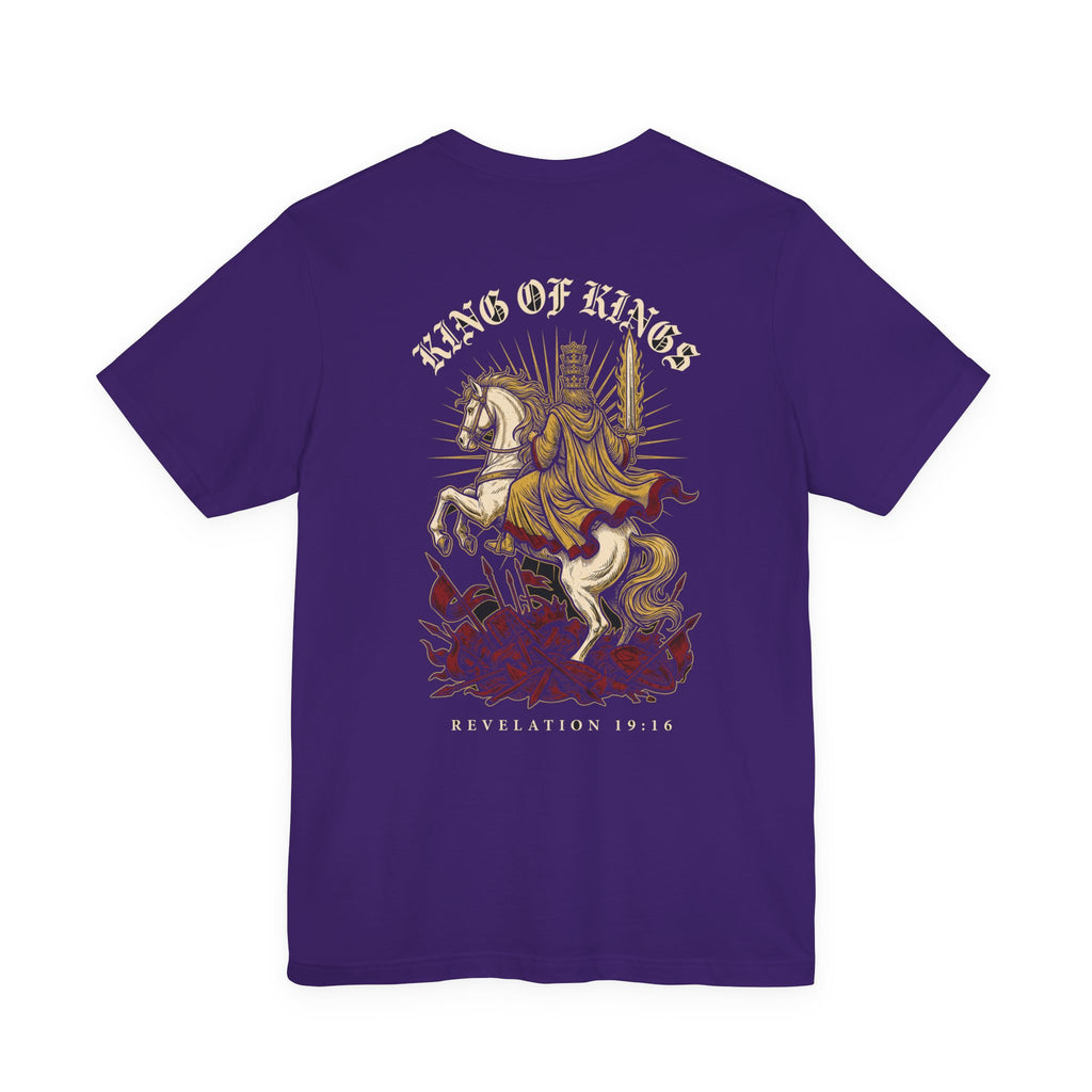 King of Kings and Lord of Lords Christian Tee | Reformed Warrior Faith Shirt