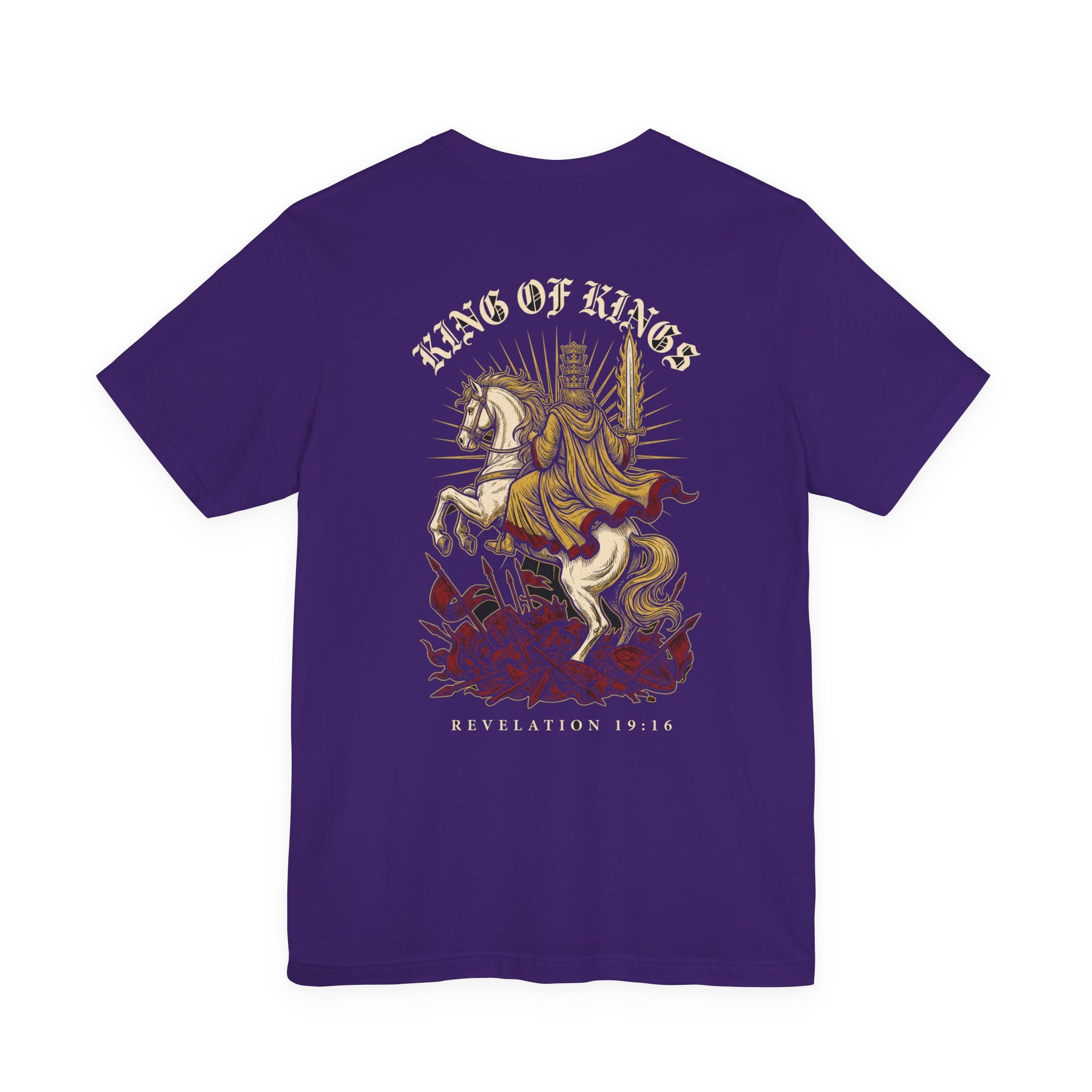 King of Kings and Lord of Lords Christian Tee | Reformed Warrior Faith Shirt