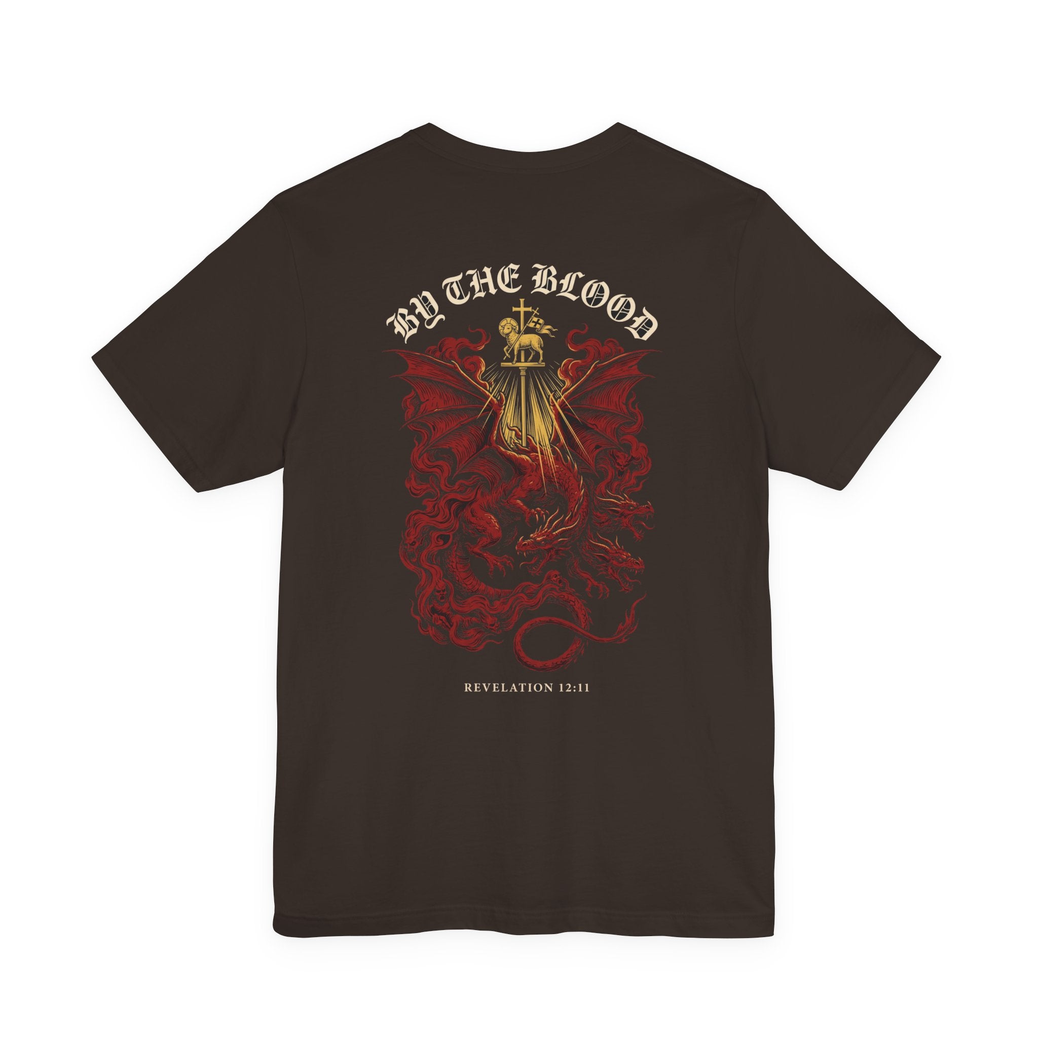 By the Blood Christian Tee | Reformed Warrior Faith Shirt