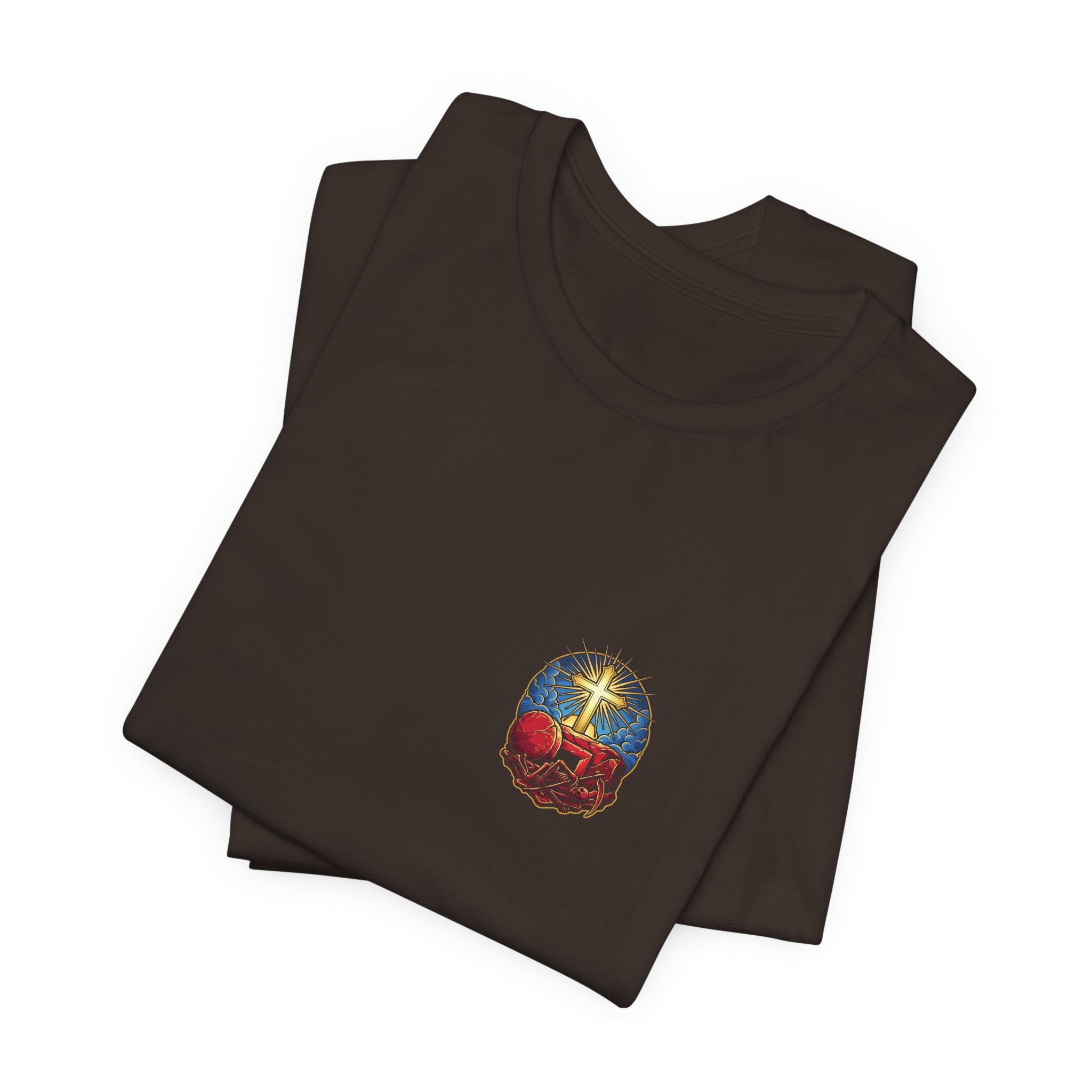 He Gives Us the Victory Christian Tee | Reformed Warrior Faith Shirt