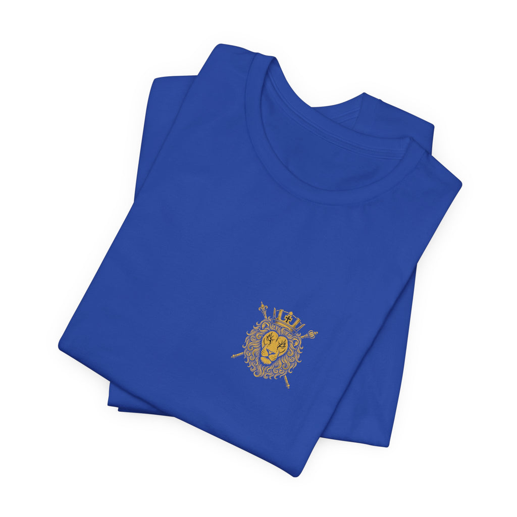 Lion of Judah Christian Tee | Reformed Warrior Faith Shirt