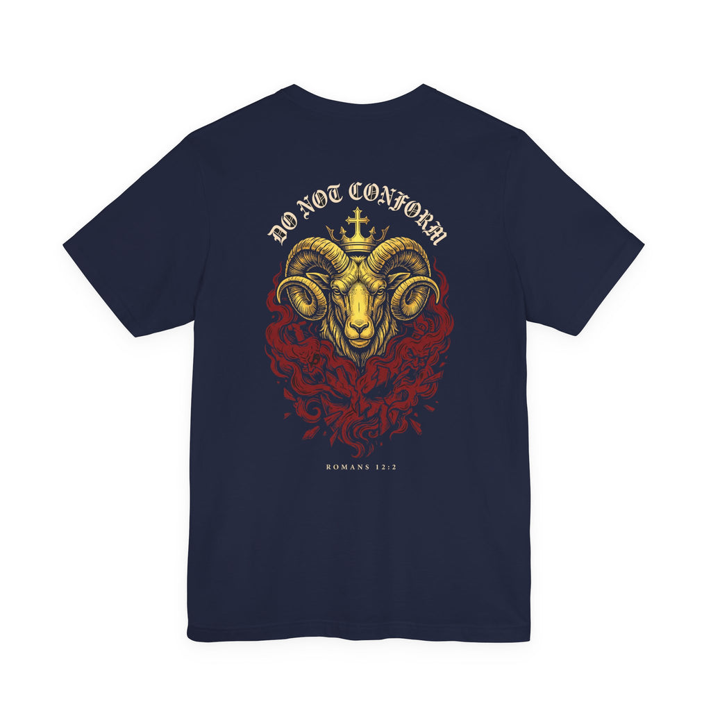 Do Not Conform Christian Tee | Reformed Warrior Faith Shirt