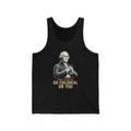 Don't Make Me Go Colonial On You Tank Top | Funny 4th of July Tee | Patriotic Washington Gift