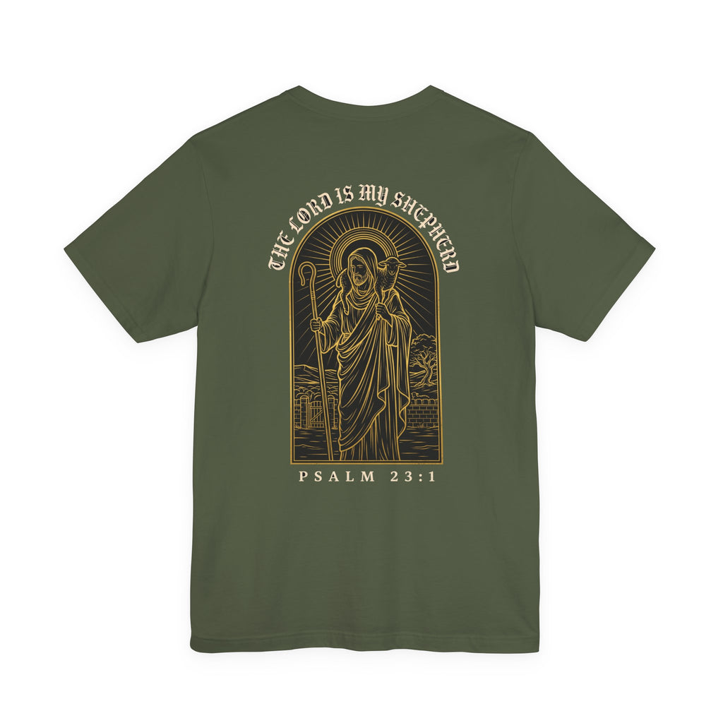 The Lord Is My Shepherd Christian Tee | Faith Bible Verse Shirt