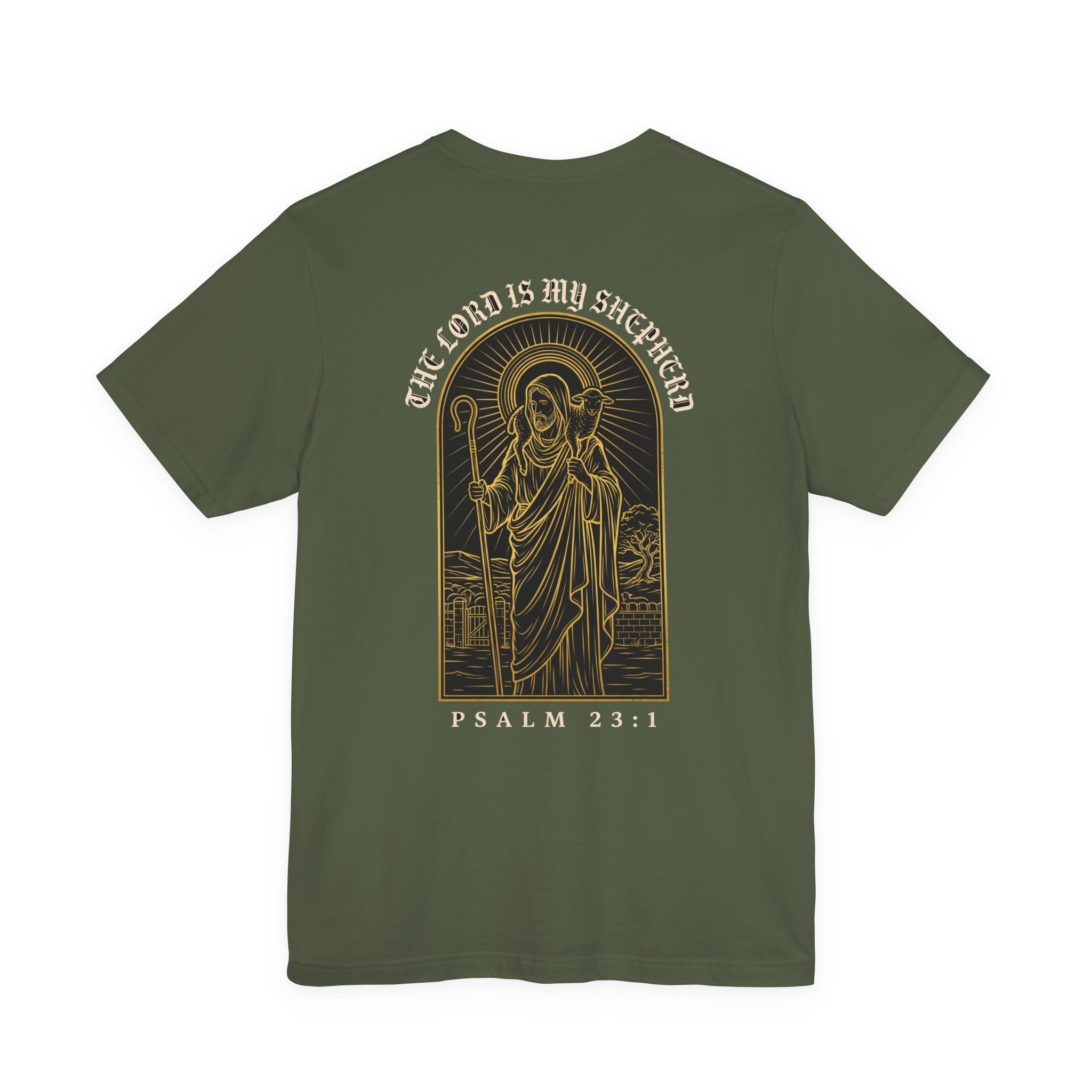 The Lord Is My Shepherd Christian Tee | Faith Bible Verse Shirt