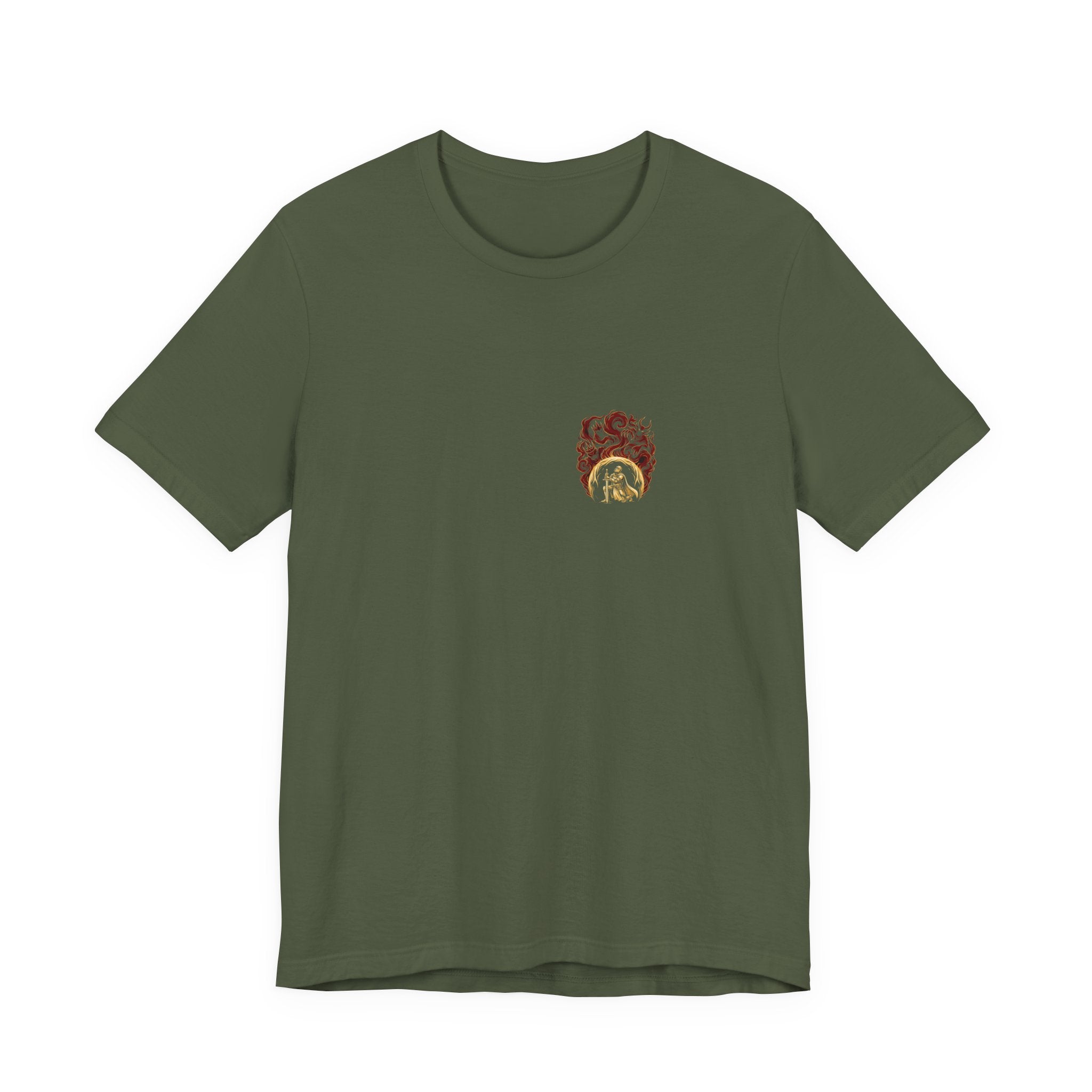 Not Against Flesh Christian Tee | Reformed Warrior Faith Shirt