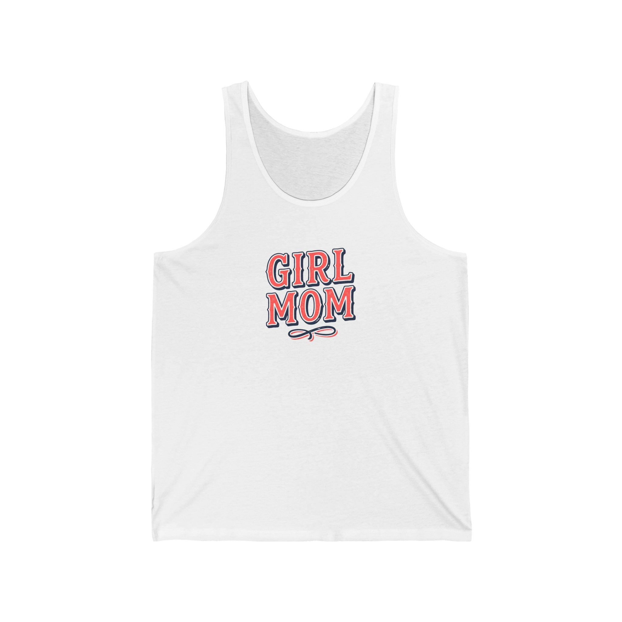 Girl Mom Tank Top | Vintage Retro Mom of Girls Tee | Mama Gift