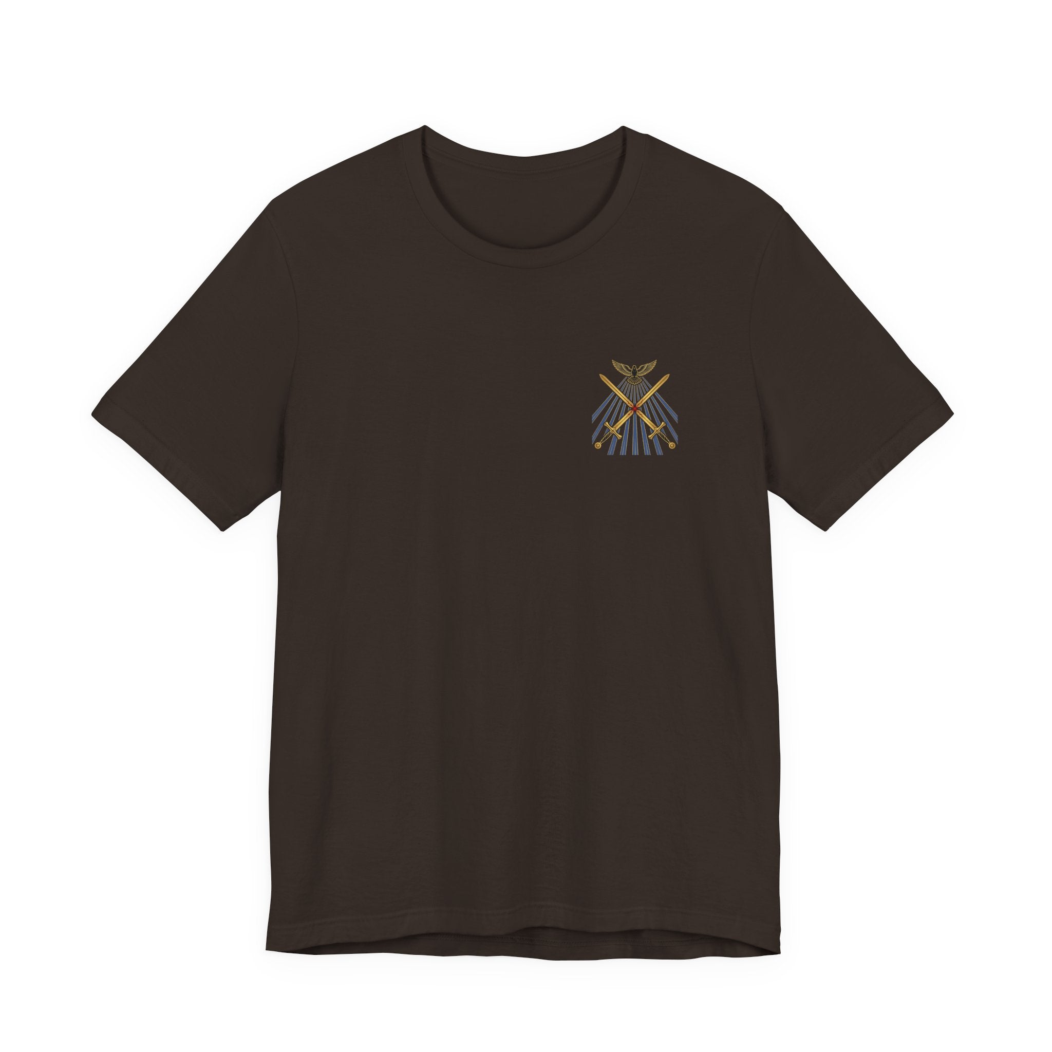 Not by Might Nor by Power Christian Tee | Reformed Warrior Faith Shirt