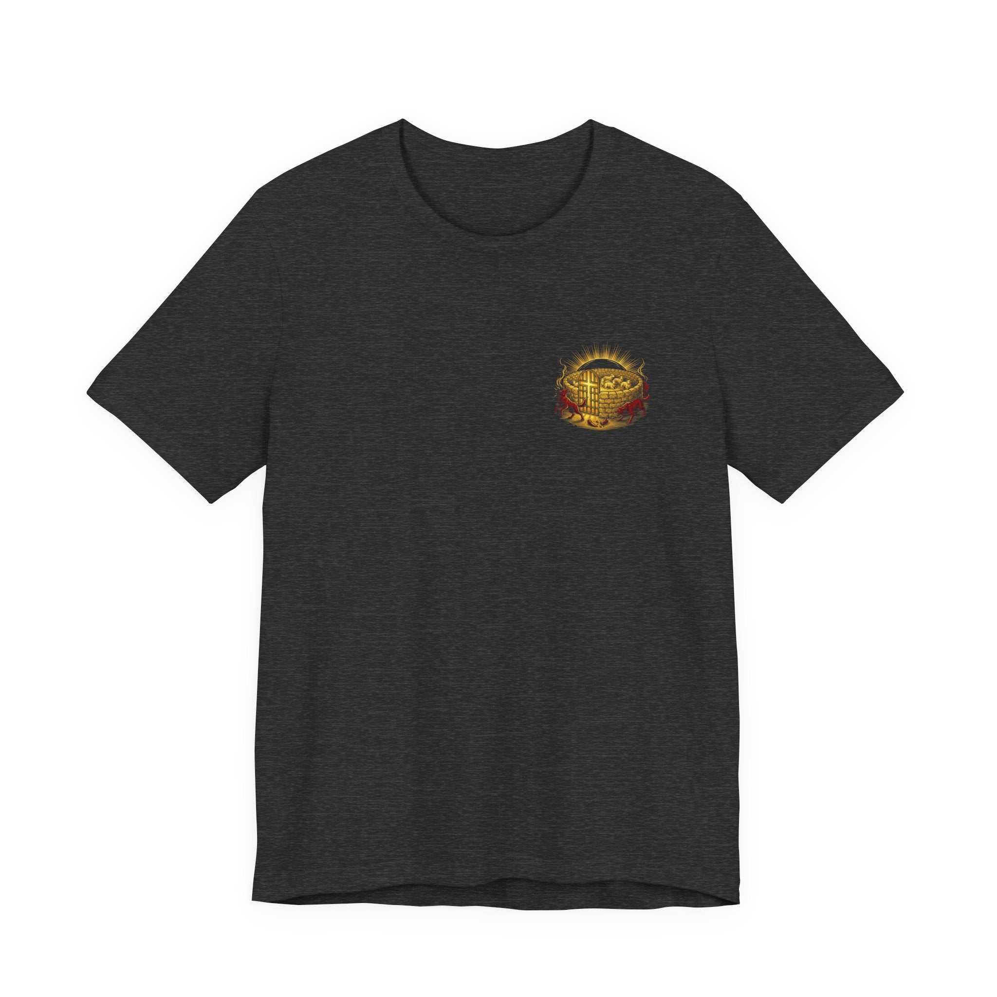 No One Will Snatch Them Christian Tee | Reformed Warrior Faith Shirt