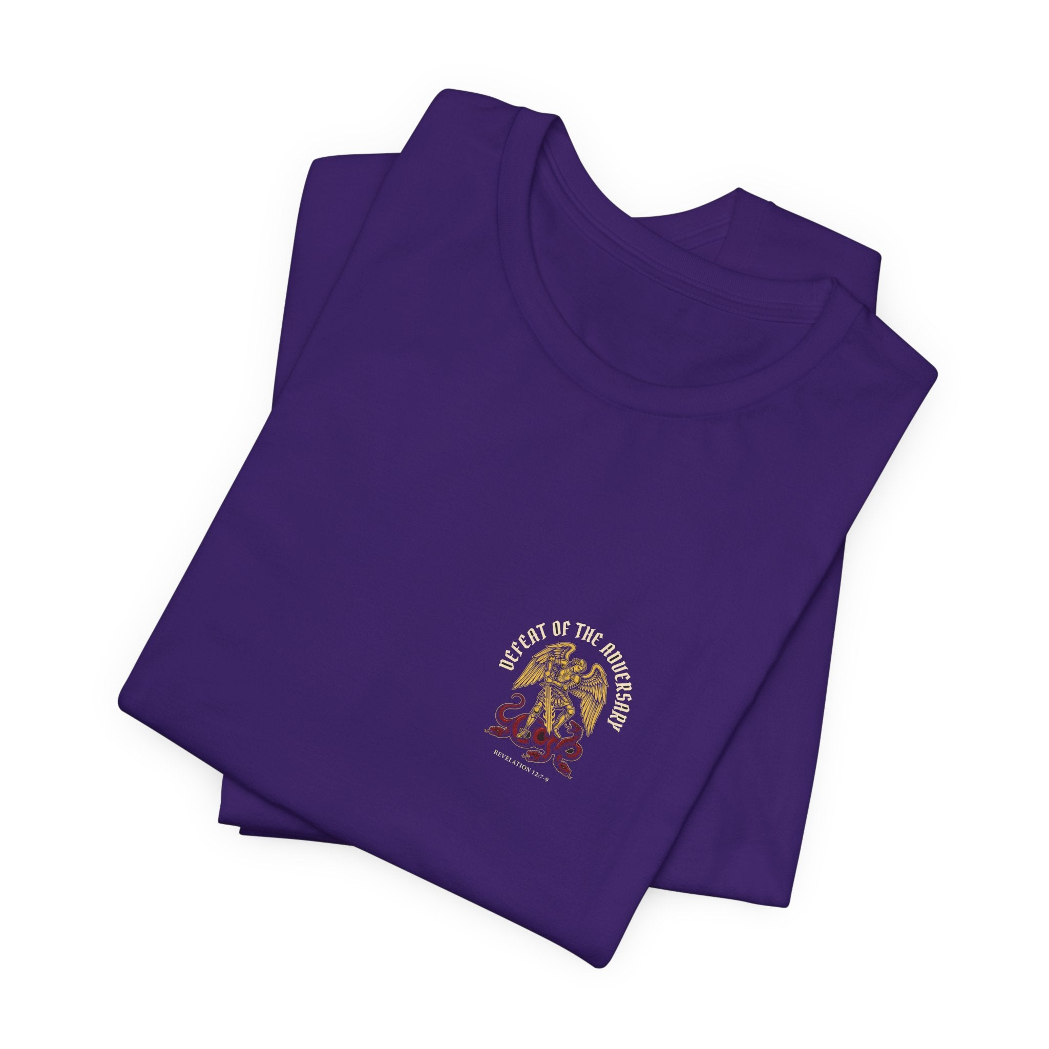 Make No Peace With Evil Christian Tee | Warrior Faith Bible Shirt