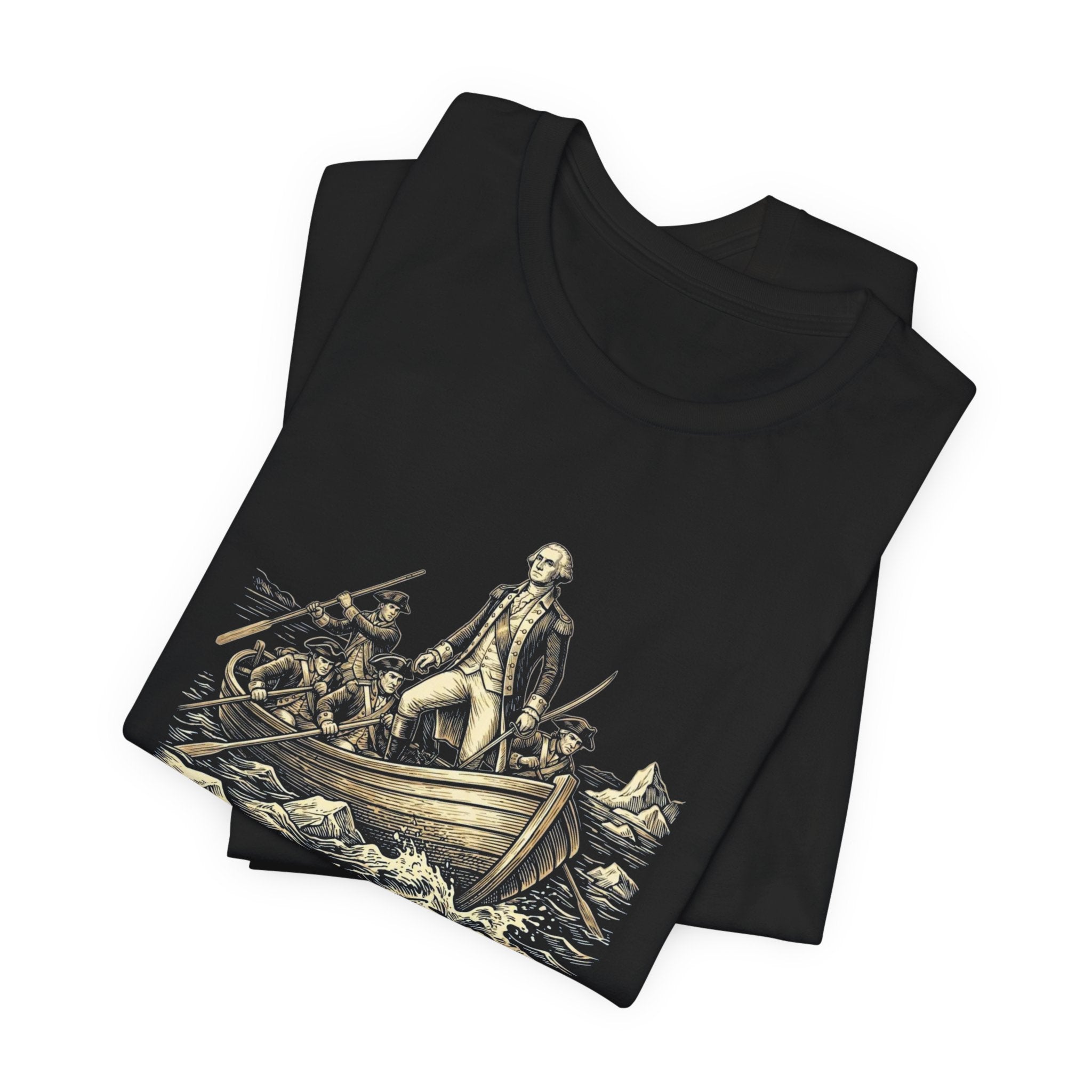 Get In Loser We're Crossing the Delaware T-Shirt | Funny 4th of July Tee | History Teacher Gift