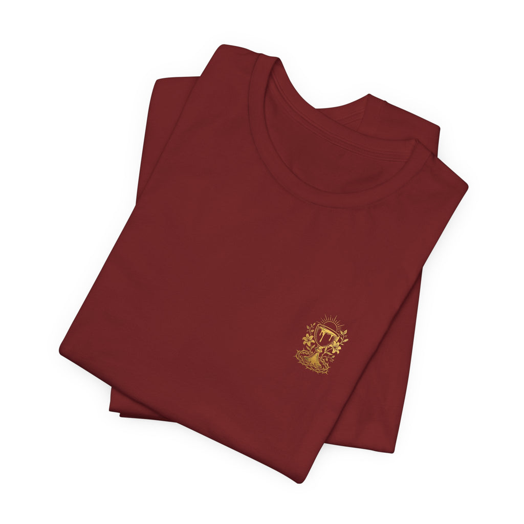 Grace Upon Grace Christian Tee | John 1:16 Floral Faith Bible Verse Shirt