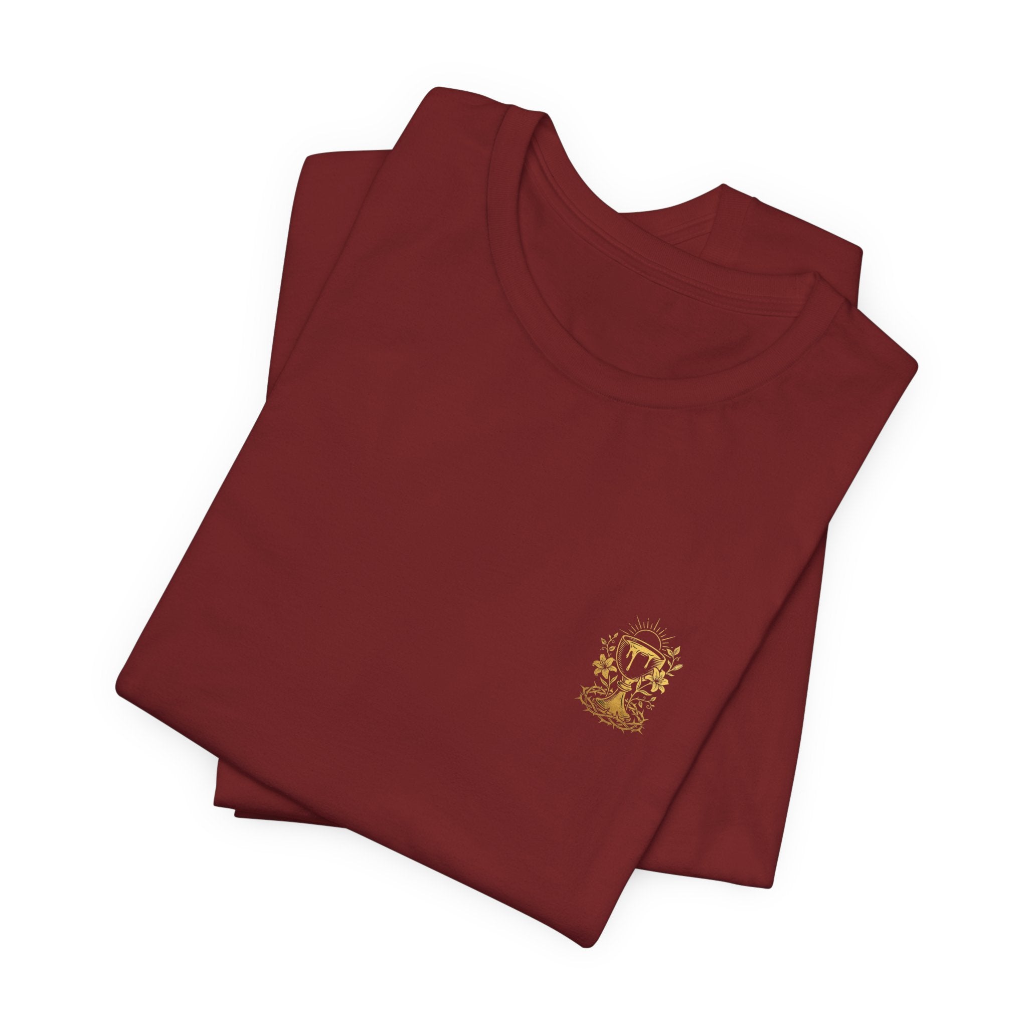 Grace Upon Grace Christian Tee | John 1:16 Floral Faith Bible Verse Shirt
