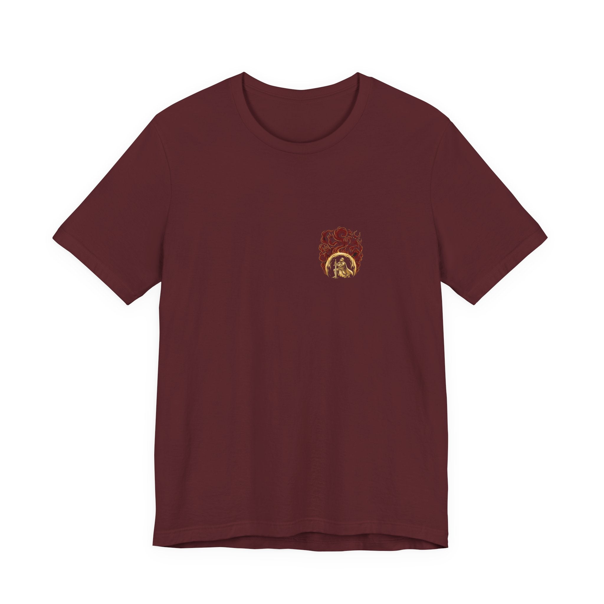 Not Against Flesh Christian Tee | Reformed Warrior Faith Shirt