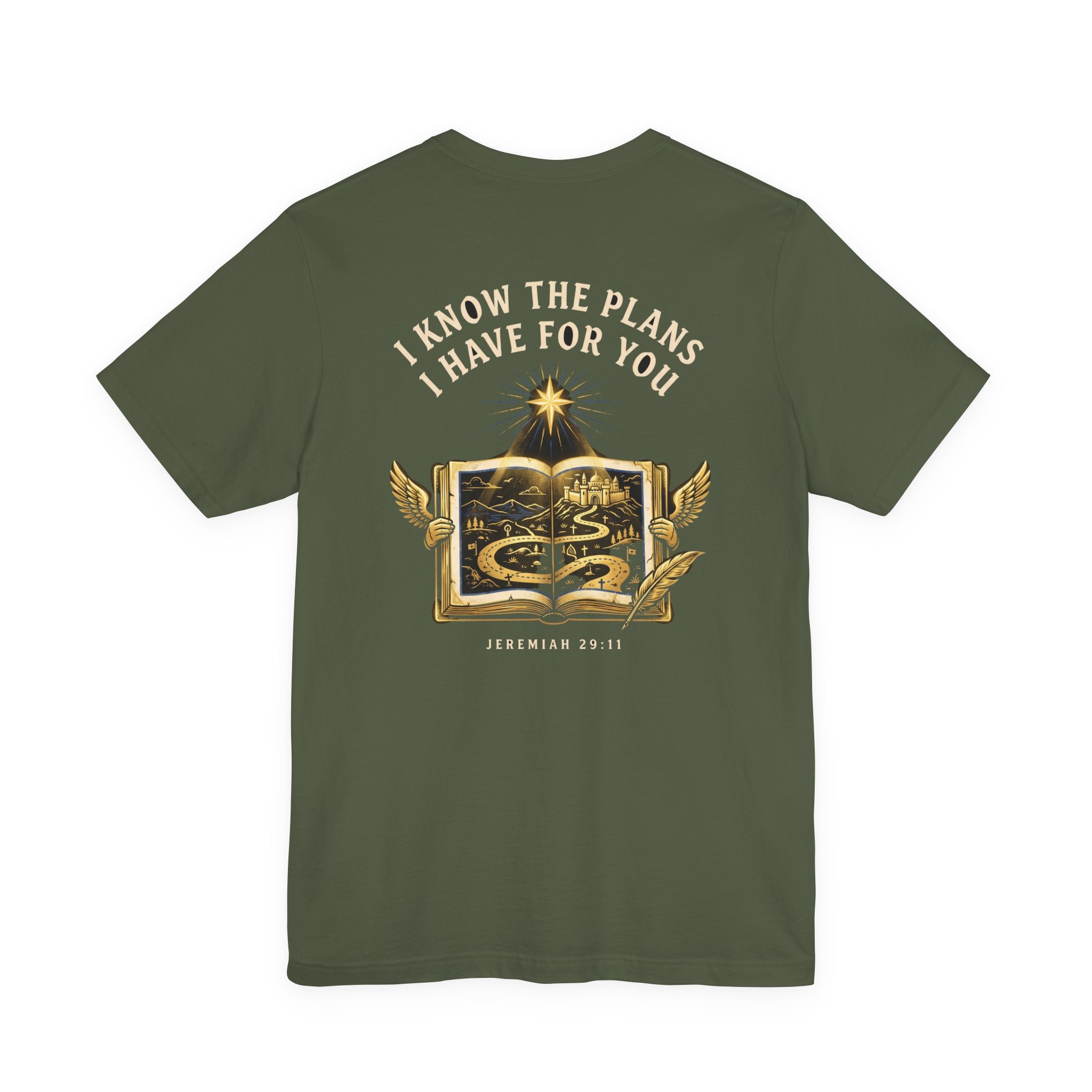 For I Know the Plans I Have For You Christian Tee | Faith Bible Verse Shirt