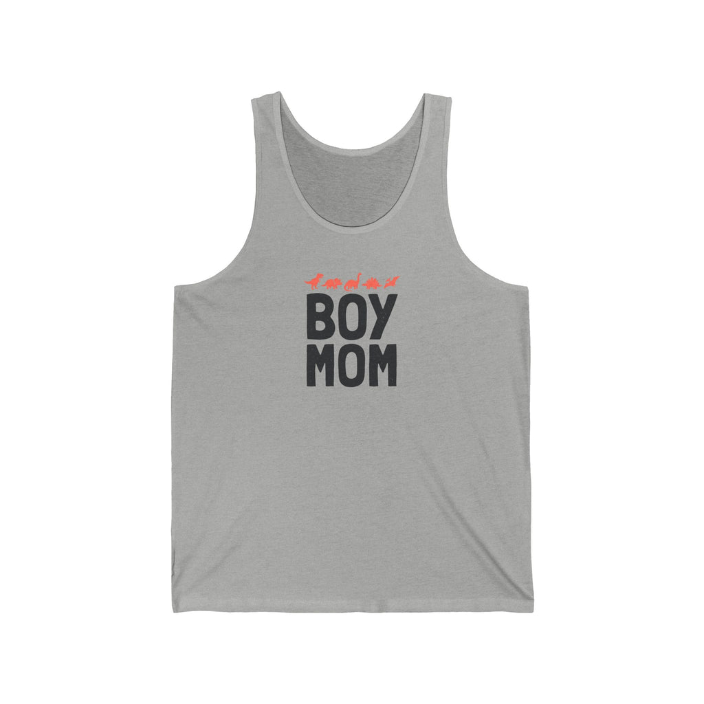 Boy Mom Dinosaur Tank Top | Cute Mom of Boys Dino Tee