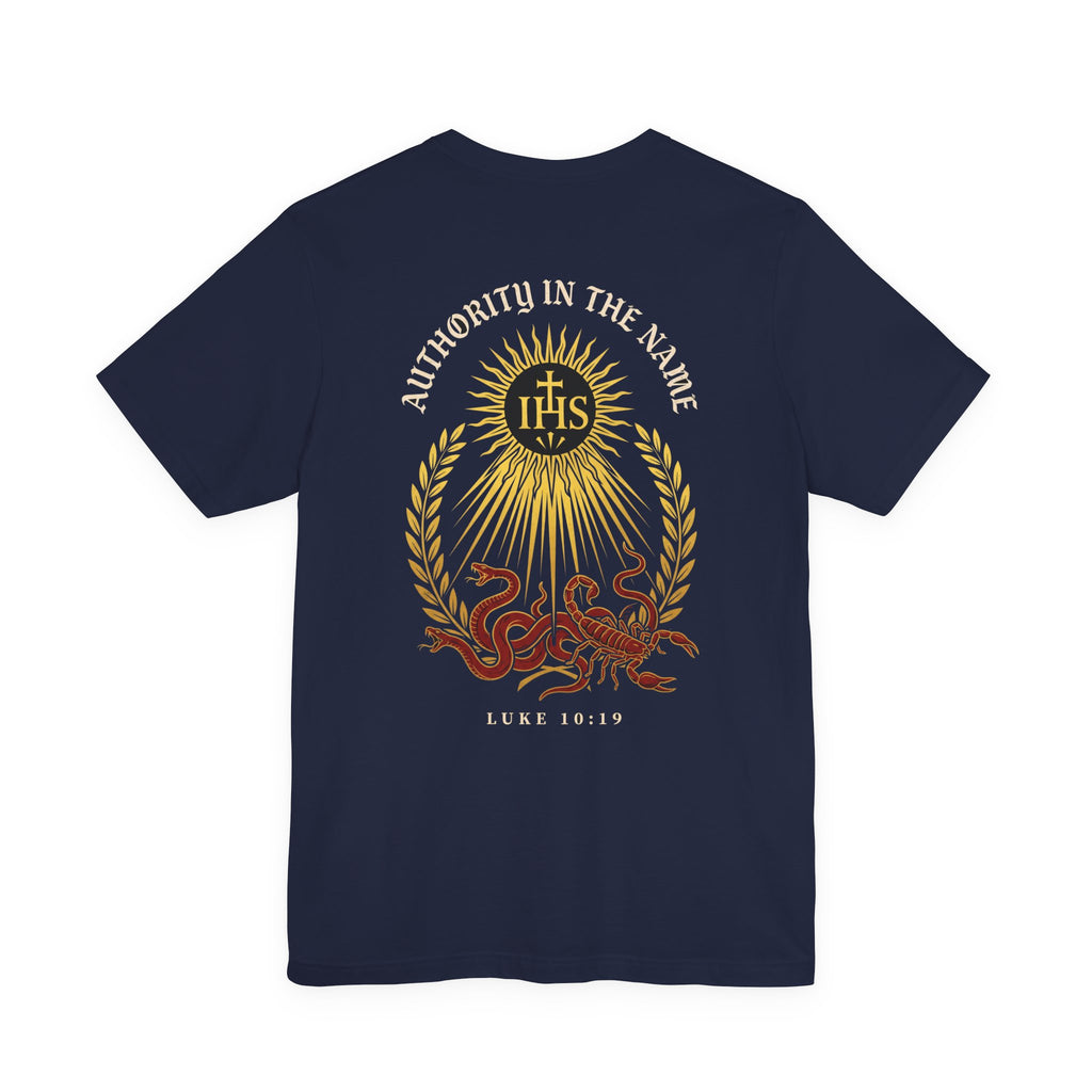 Authority in the Name - Christian Tee | Warrior Faith Bible Shirt