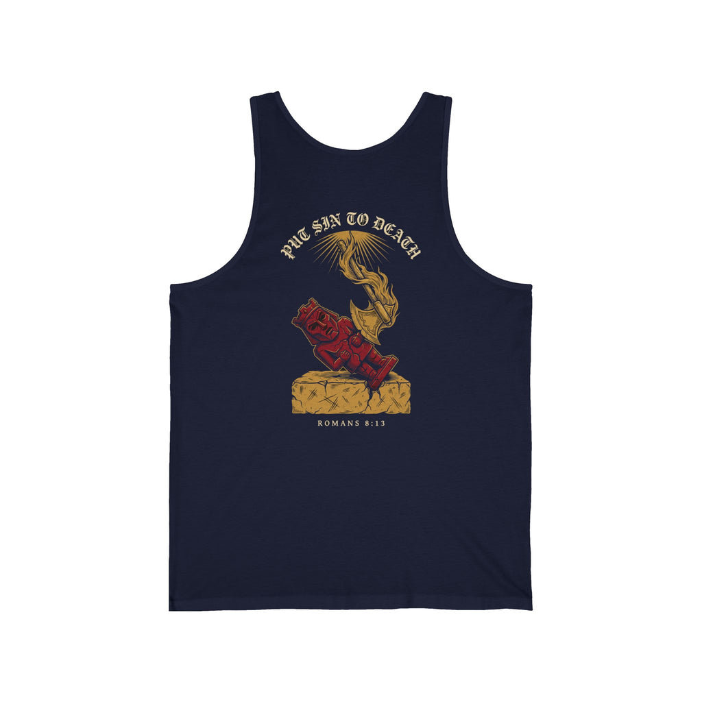 Put Sin to Death Christian Tank | Reformed Warrior Faith