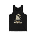 WTF Is A Kilometer Funny Eagle Tank Top | Sarcastic 4th of July Tee | Anti-Metric America Gift