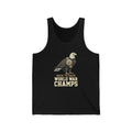 Back to Back World War Champs Tank Top | Funny Bald Eagle 4th of July Tee | Patriotic America Gift
