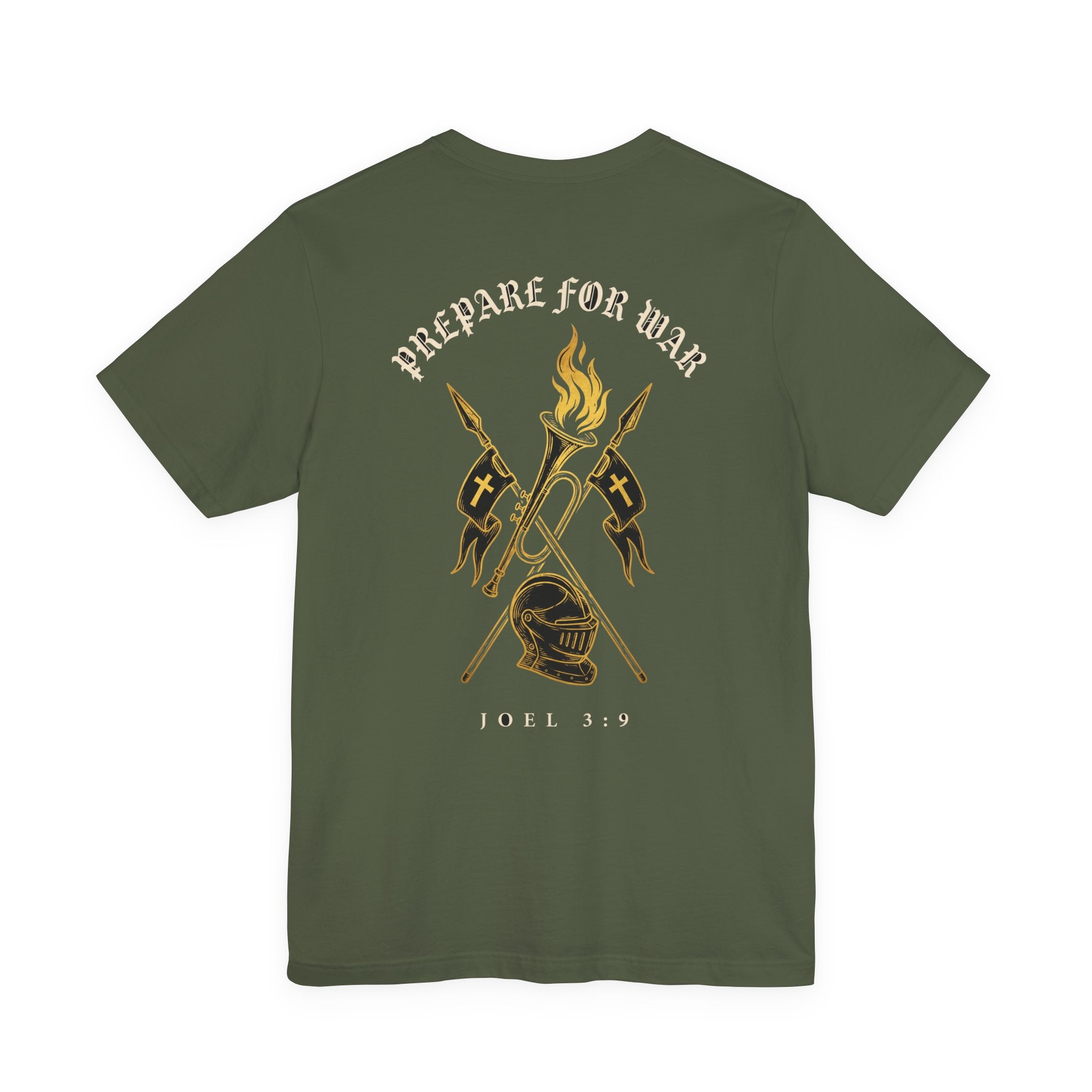 Prepare for War Christian Tee | Reformed Warrior Faith Shirt