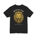 Bold as a Lion Christian Tee | Reformed Warrior Faith Shirt