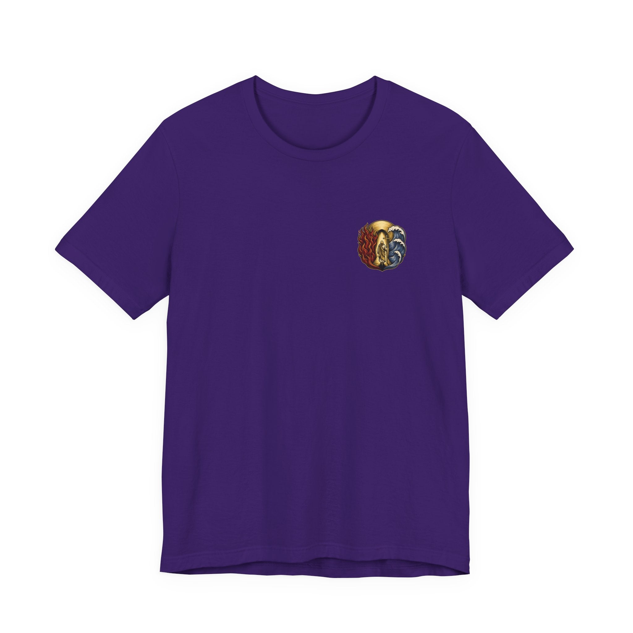 Through Fire and Water Christian Tee | Reformed Warrior Faith Shirt