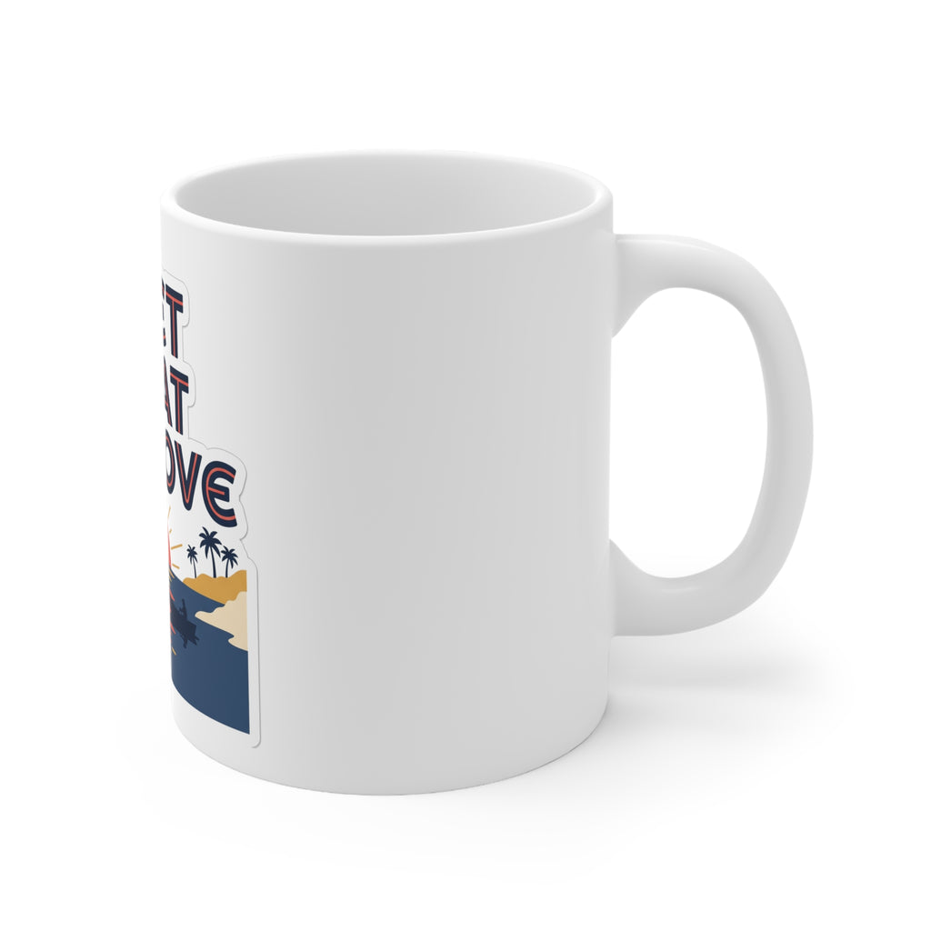 Lake of the Ozarks Cove Coffee Mug - Sunset Boats Design