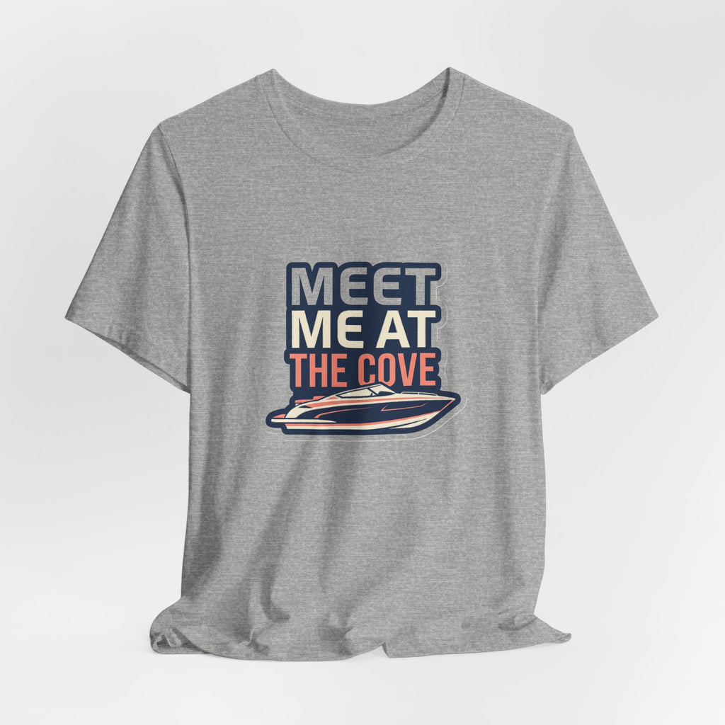 Lake Life T-Shirt - Meet Me at the Cove Boating Tee