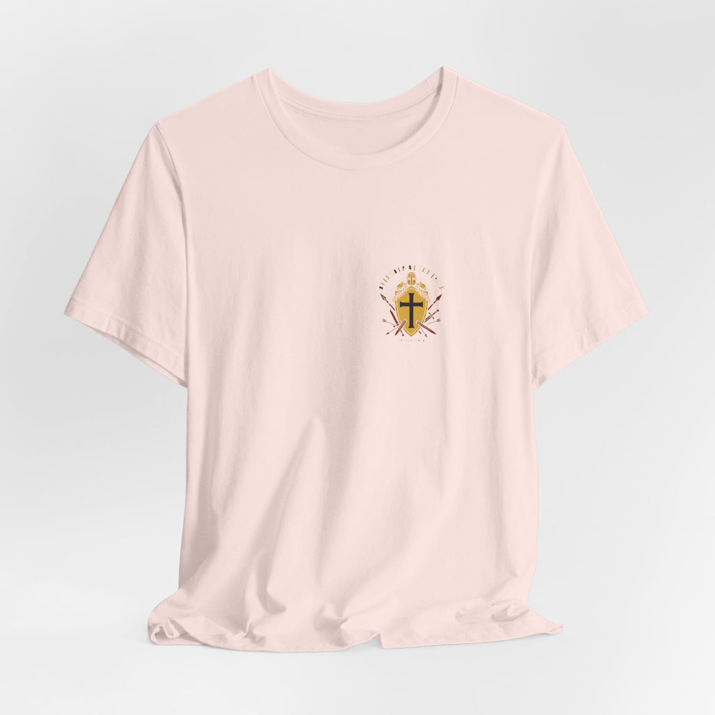 No Weapon Formed Against Me Warrior Christian Tee | Crusades Faith Bible Shirt