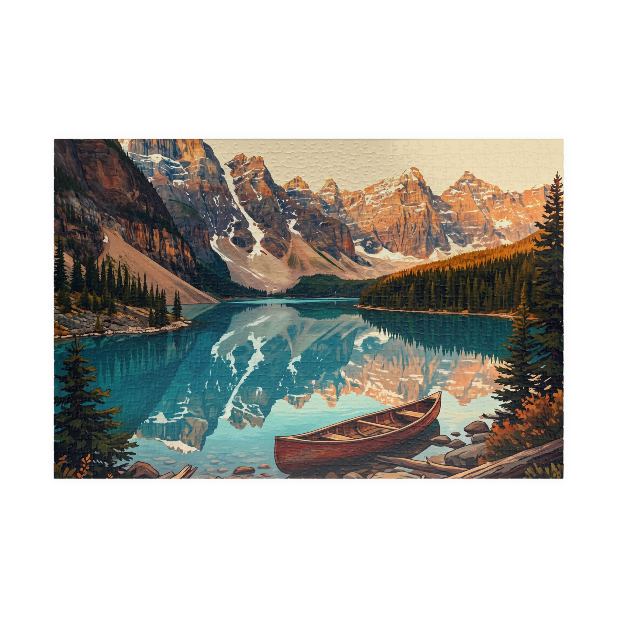 Banff Moraine Lake Jigsaw Puzzle | Canadian Rockies Scenic